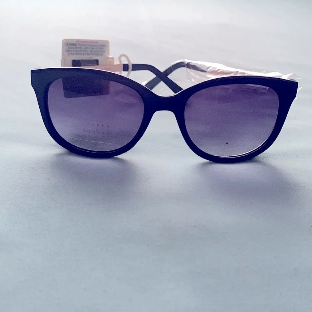 NWT LC Lauren Conrad Women’s Fashion Sunglasses 100%UV Protection WLC61SG15 - Picture 6 of 13